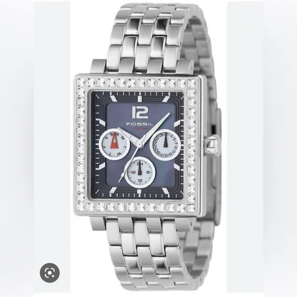 Women\'s FOSSIL Multi-Function Gemmed Watch BQ9365 Fossil Women main image 3